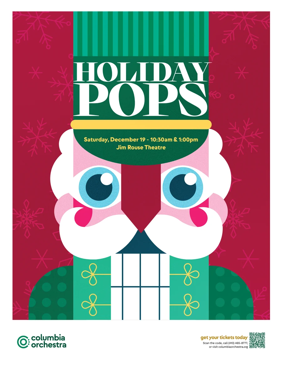 Holiday Pops concert poster