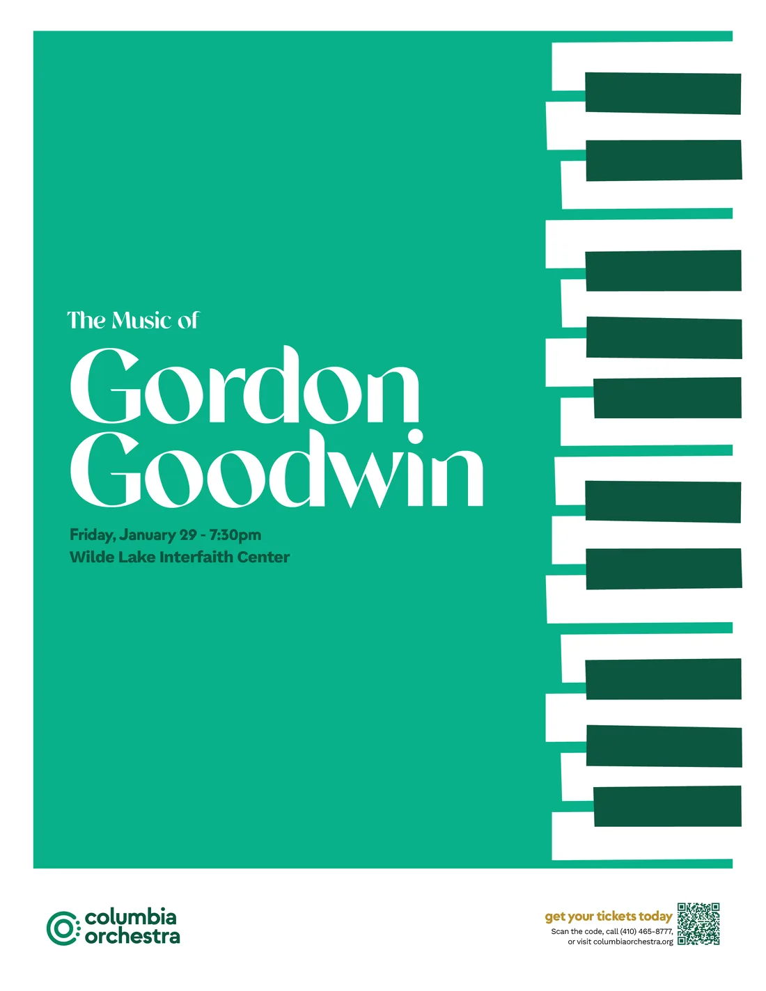 Gordon Goodwin concert poster